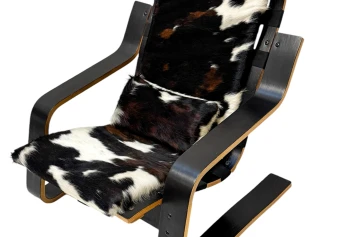 Mid-Century Modern Sculptural Plywood Lounge Chair, The Netherlands 1970s